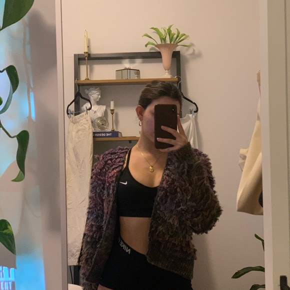 anthropologie looped cardigan - Picture 3 of 10